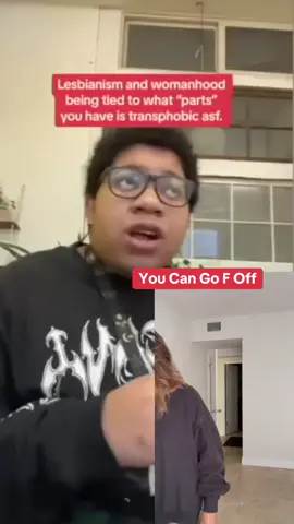 Stop telling actual lesbians what is and isn’t homosexual 