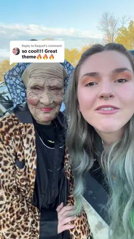 Replying to @Raquel Trunk or Treating was a blast this year 🎃 #spookyseason #trickortreat #mom #momlife 