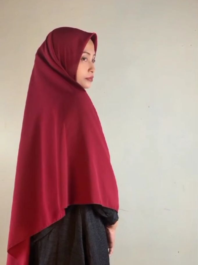 Jilbab segiempat jumbo syari, bahan adem lembut tebal #jilbabgede #HijabFashion #segiempathijab #segiempatsyari #fyp 