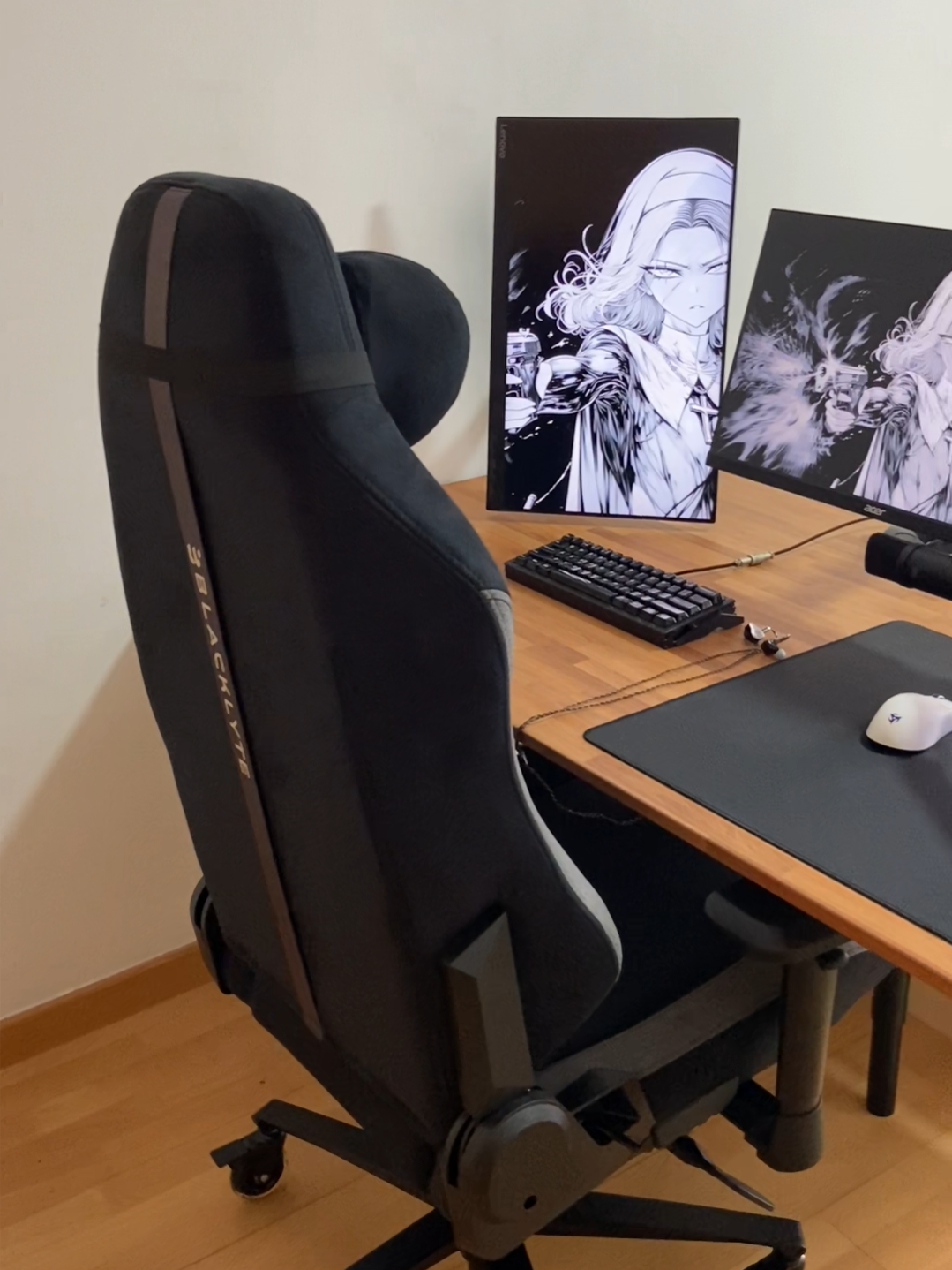 My new chair! Blacklyte Athena Gaming Chair @blacklyte.official #blacklite #blacklytegamingchair #blacklyteathena #Tech