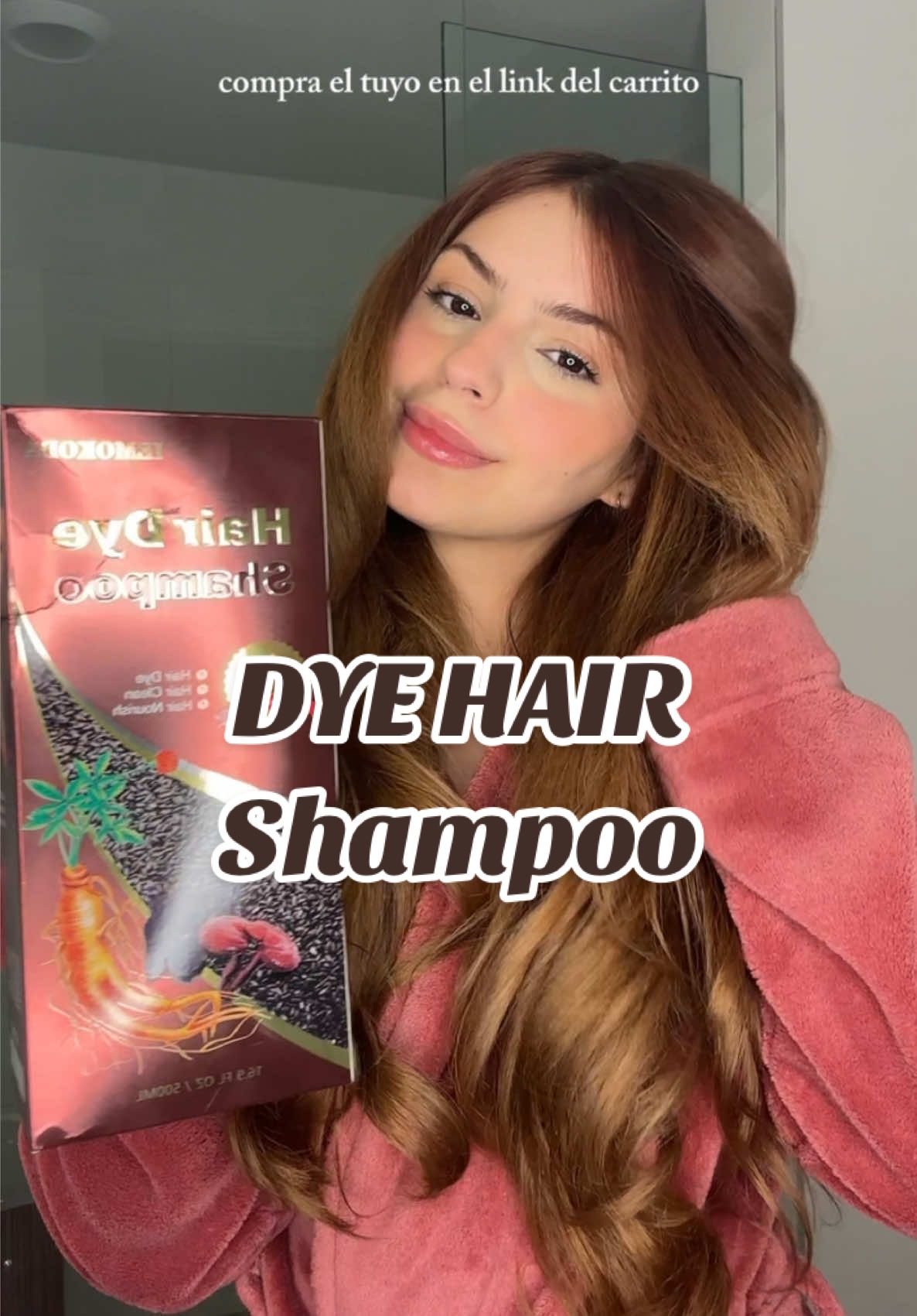 Que tal el cambio? 😍 #dyeshampoo #haircolor 