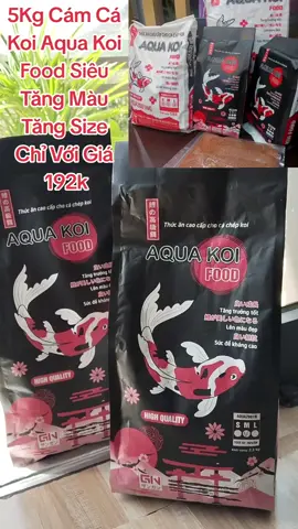 Bao Trắng 5kg Cho Cá Việt, Bao Đen Cho Cá Nhật Các Bác Nhé  #camcakoi #cakoinhatban #cakoiviet #xuhuongtiktok 