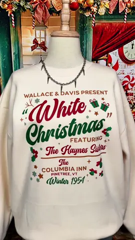 White Christmas Shirt #whitechristmas #whitechristmas1954 #thehaynessisters #sistersister #christmasmovie #christmas #merrychristmas #christmasmovieshirt #whitechristmasshirt #fypシ #sistershirt #trending 