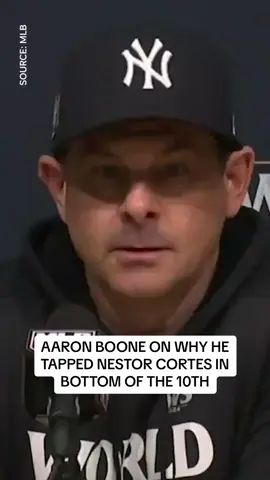 Nestor Cortes had not pitched in 37 days before giving up walk-off to Freddie Freeman 😬 #yankees #aaronboone #boone #dodgers #MLB #WorldSeries #baseball #walkoff #viralvideo #newyork #losangeles 