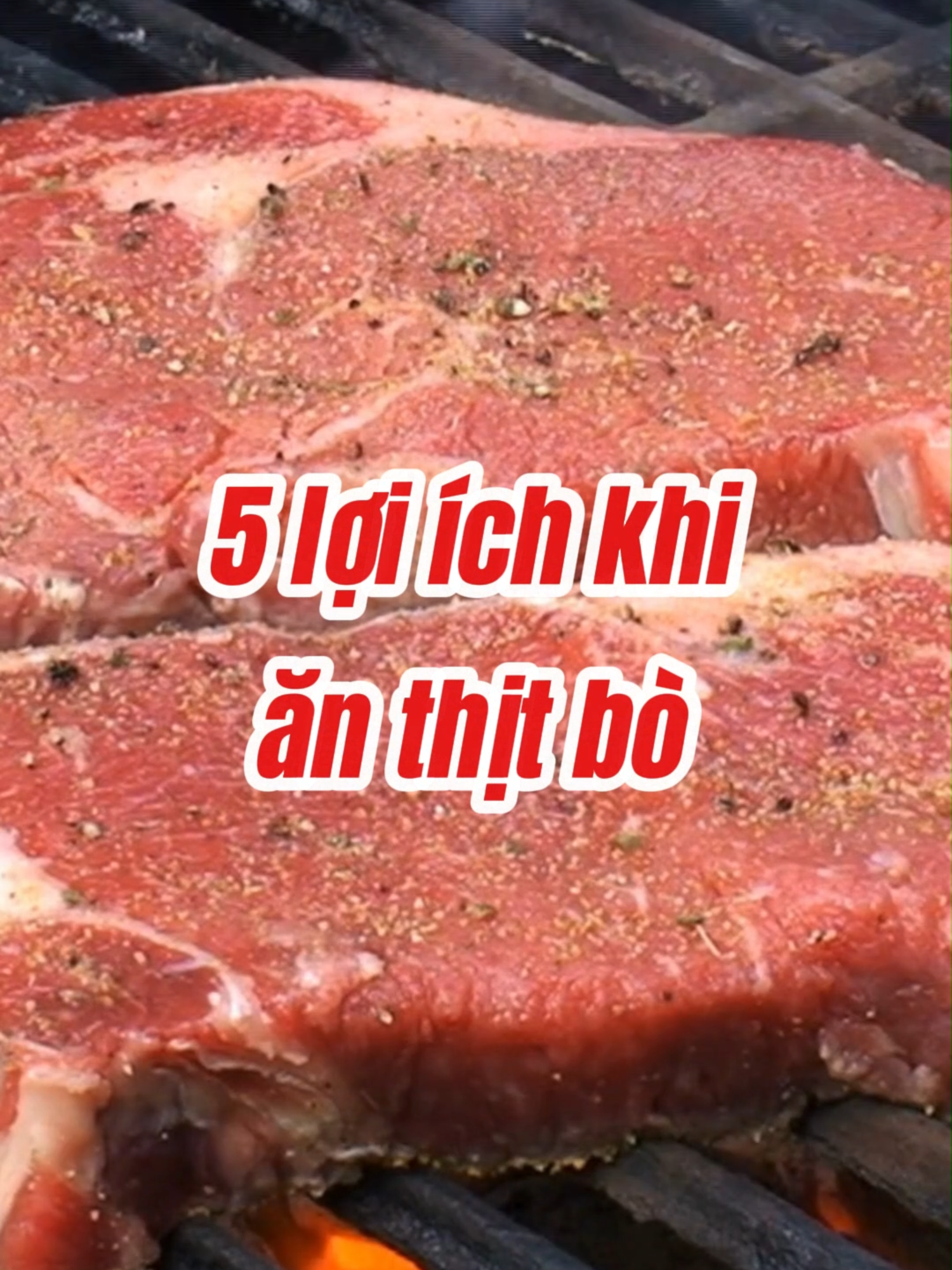 5 Lợi Ích Khi Ăn Thịt Bò #dinhduong #songkhoe