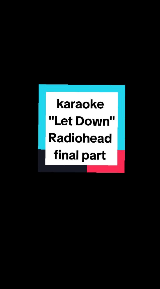 part that y'all waiting for. and I screwed it, as always. #radioheadletdownkaraoke #letdownkaraoke #radioheadkaraoke #90smusic #okcomputer #radiohead #letdown #requestkaraoke #karaoke 