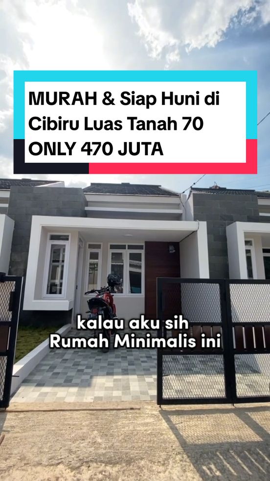 Rumah MURAH Siap Huni di Cibiru  🌟Luas Tanah 70 - Tipe 55 🌟2 Kamar Tidur - 1 Kamar Mandi 🌟Listrik 1300 VA - Air Submersible  🌟Carport - SHM & IMB  Harga 470 Juta  Informasi Lengkap dan Survey :  ☎️Call/WA 0877-8660-8305 (Vivia) #rumahbandung #rumahcibiru #rumahmurahbandung #rumahcibirubandung #cibiru #CapCut 