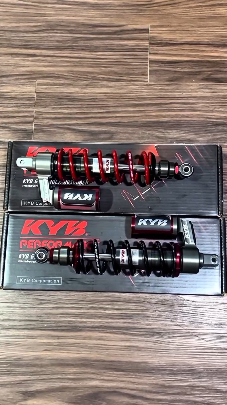 Shock idaman bosku😍😍😍. kyb alpha dan elite ready untuk Mio dan Vario 125/150. #wibgajian #cuantanpabatas #promoguncang1010 #kybalpha #kybelite #shockkybkelite #shockkybalpha #shockbelakang #shockkyb 