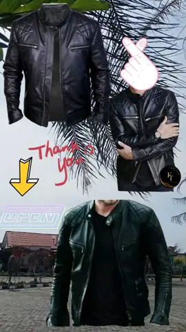 Foratjin-jaket kulit Garut pria mengkilap keren elegant #afiliateNew😎🔥🙏 #Biarbintangmenilai👍 #janganlupabahagia✌️🙏 