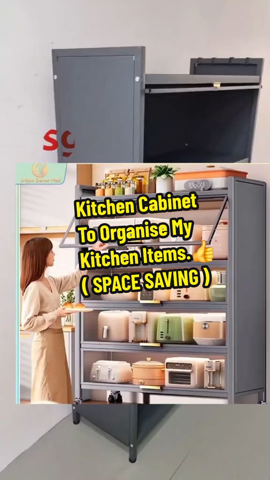 Buy This Kitchen Cabinet To Organise My Kitchen Items .So Useful. You Can Also Use For Other Storage Too. HURRY GET YOURS NOW  !   #fyp #kitchencabinets #household  #storagecabinet #cabinet #storage #goodthing #householditems  #tiktokshopsg #tiktokshopsgsale  #tiktokfinds #TikTokMadeMeBuyIt #createtowin #weeklywedrush #tiktoksingapore  #singaporetiktok #tiktokshopping  #tiktoksg #sgtiktok #TikTokShop  #tiktoksingapore🇸🇬 #singapore  #singaporetiktok🇸🇬  #fypsg 