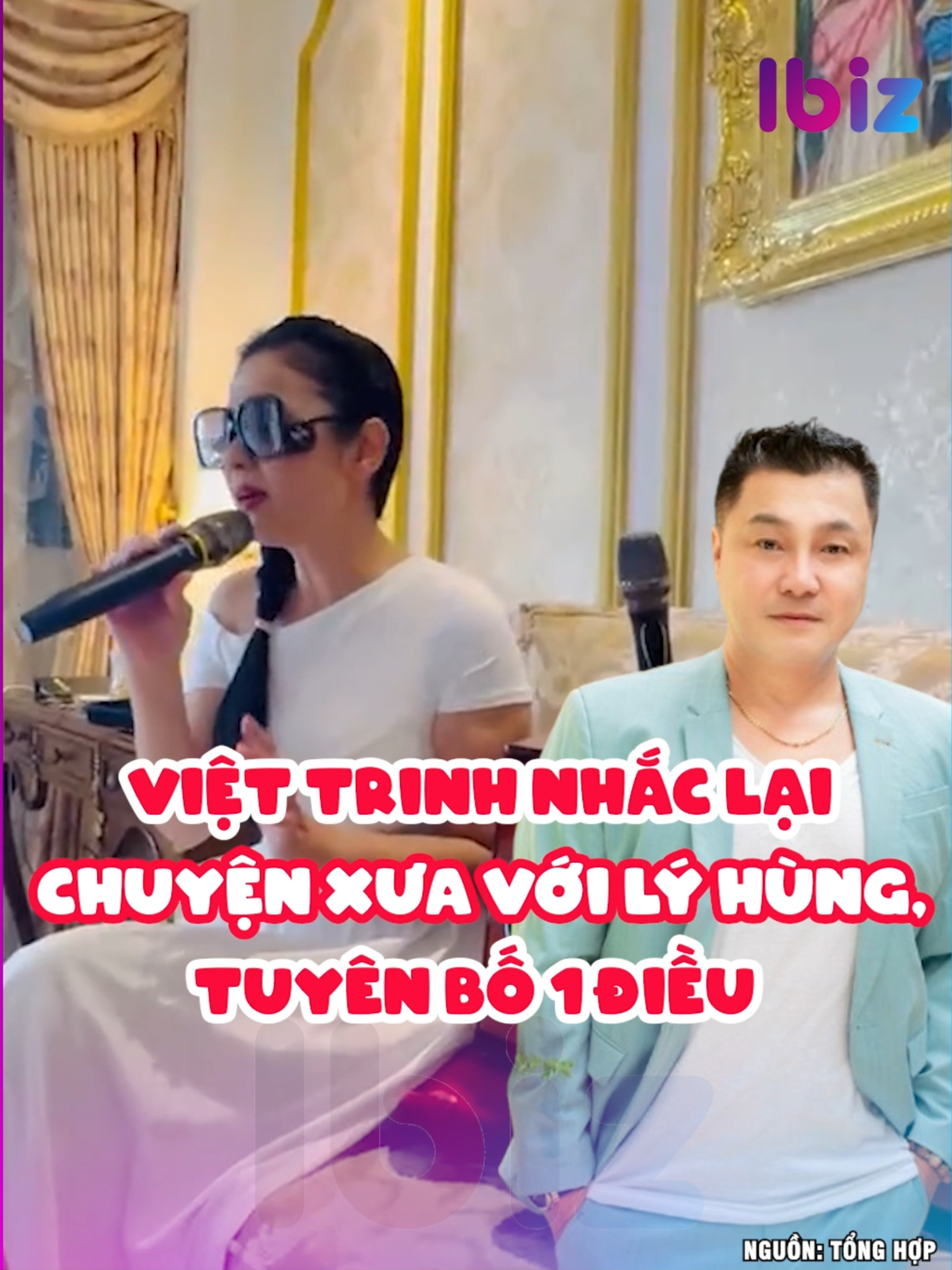 Việt Trinh nhắc lại chuyện xưa với Lý Hùng, tuyên bố 1 điều #Ibiz #viettrinh #lyhung #showbizviet