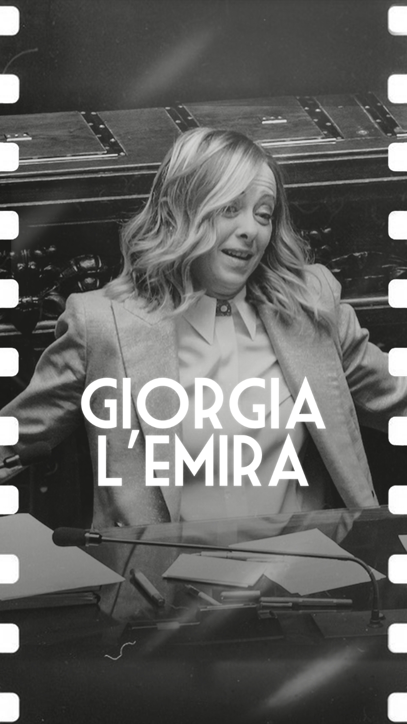 🗞️🎥 Il premier Giorgia Meloni incontra l'emiro al-Thani #giorgiameloni #qatar #meloni #althani #comico #satira #politica #propaganda #accise #perte #neiperte 