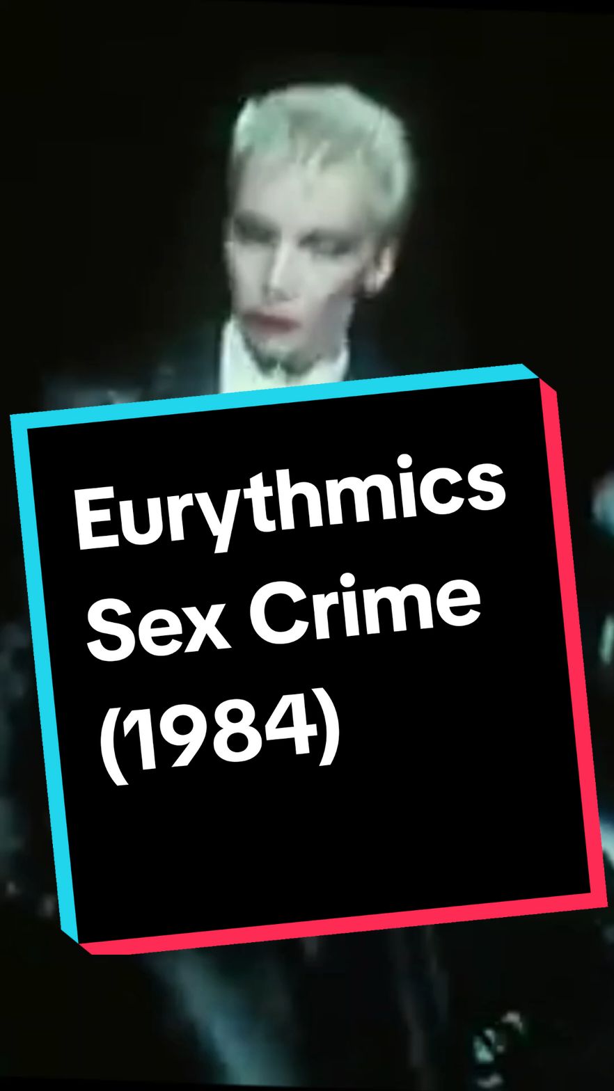 Eurythmics Sex Crime (1984) #thesoundsof33 #tiktokmusic 