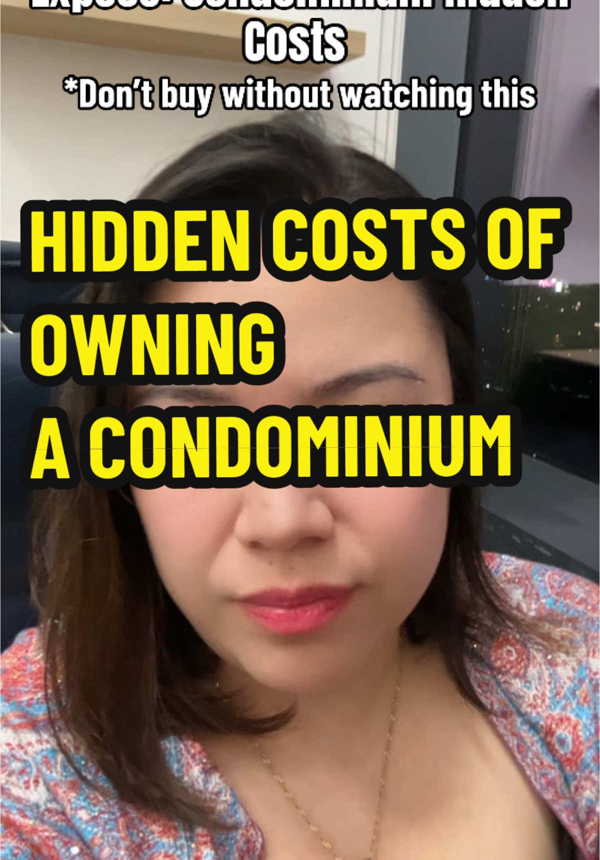 These are all the hidden charges when buying a condominium in the Philippines. Wag po kayo maniwala na yung monthly amortization lang ang babayaran nyo. Owning a condo here can really be expensive. #condominium #realestateinvesting #ofw #ofwlife #hiddencosts 