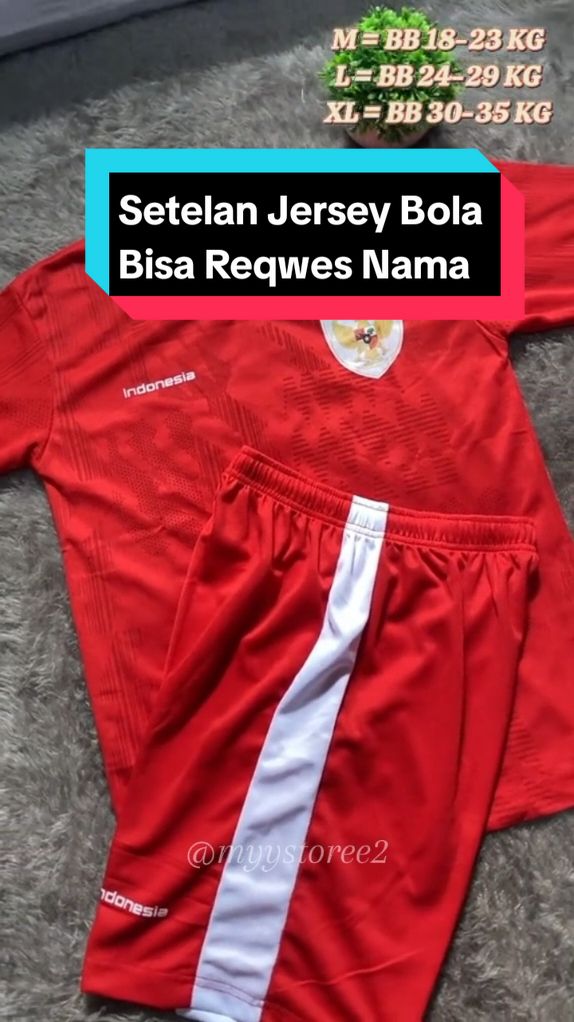 setelan jersey bola anak #setelananak #setelanjersey #jerseybola #bolaanak #bajubola #bajubola #setelanbola #bola #bolasepak #anak #sayanganak #fyp #fypシ 