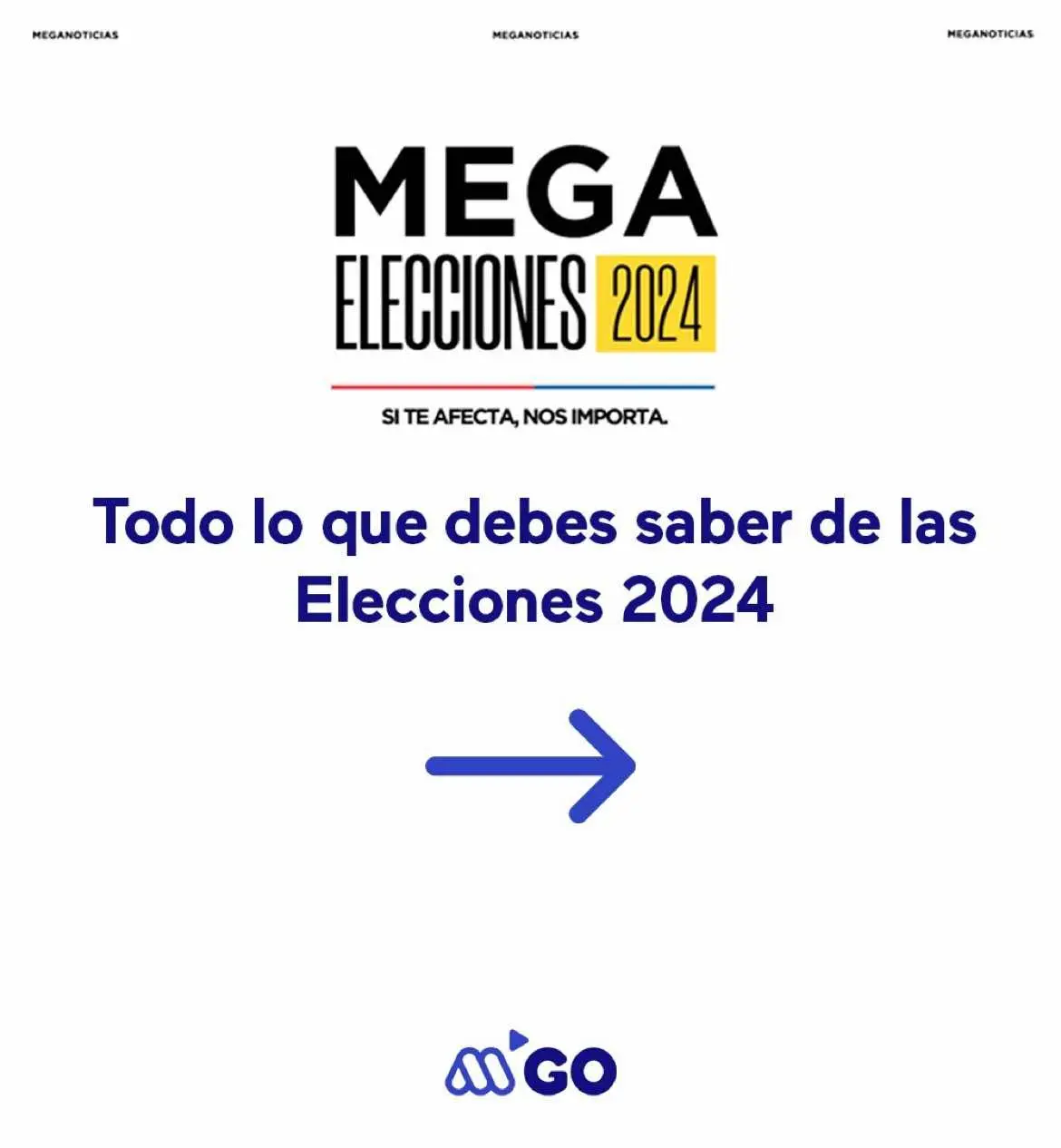 ¿Tienes dudas sobre las Elecciones 2024? 🤔 👉 ¡Desliza y revisa todo lo que debes saber para ir a votar en esta jornada electoral! 📝 Mira la transmisión en vivo de Mega y Meganoticias Ahora en Mega Go y no te pierdas ningún detalle ✨