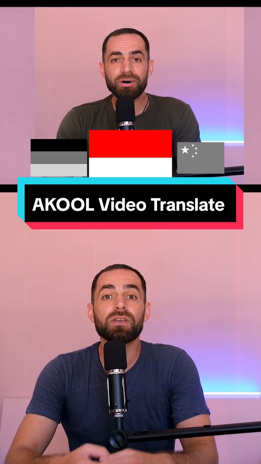 Translate your content to different languages with AKOOL so it reaches a global audience. #ai #aitranslate #aitranslation #akool #videotranslation #aidubbing 