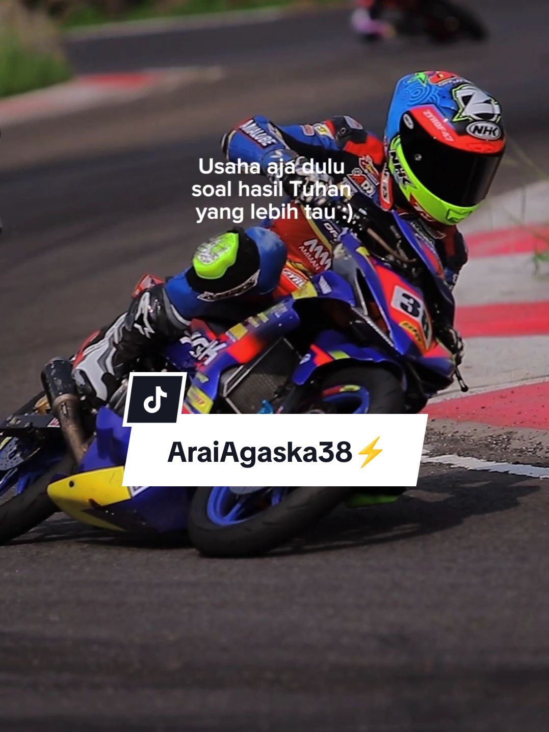 🫶🏾😇🤲🏾@araiagaska38  #fypシ #fyp #motoprixround3 #balapmotorindonesia 