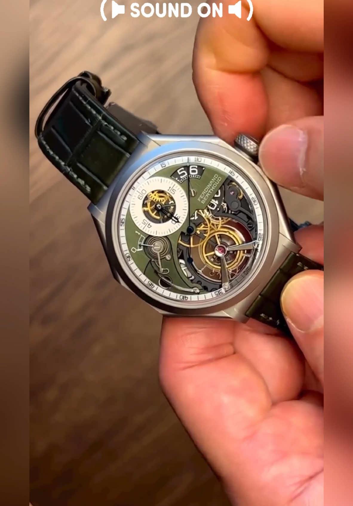 Winding the Ferdinand Berthoud Régulateur Squelette FB RS 📸 @grandsonnerie—————————————————— #watches #watch #luxury #magnificent #amazing #art #limitededition #clock #leather #nyc #automatic #chronograph #swissmade #jacobandco #astronomia #tourbillon #rebellionwatch #hublot #hublotwatch #mbandf #omega