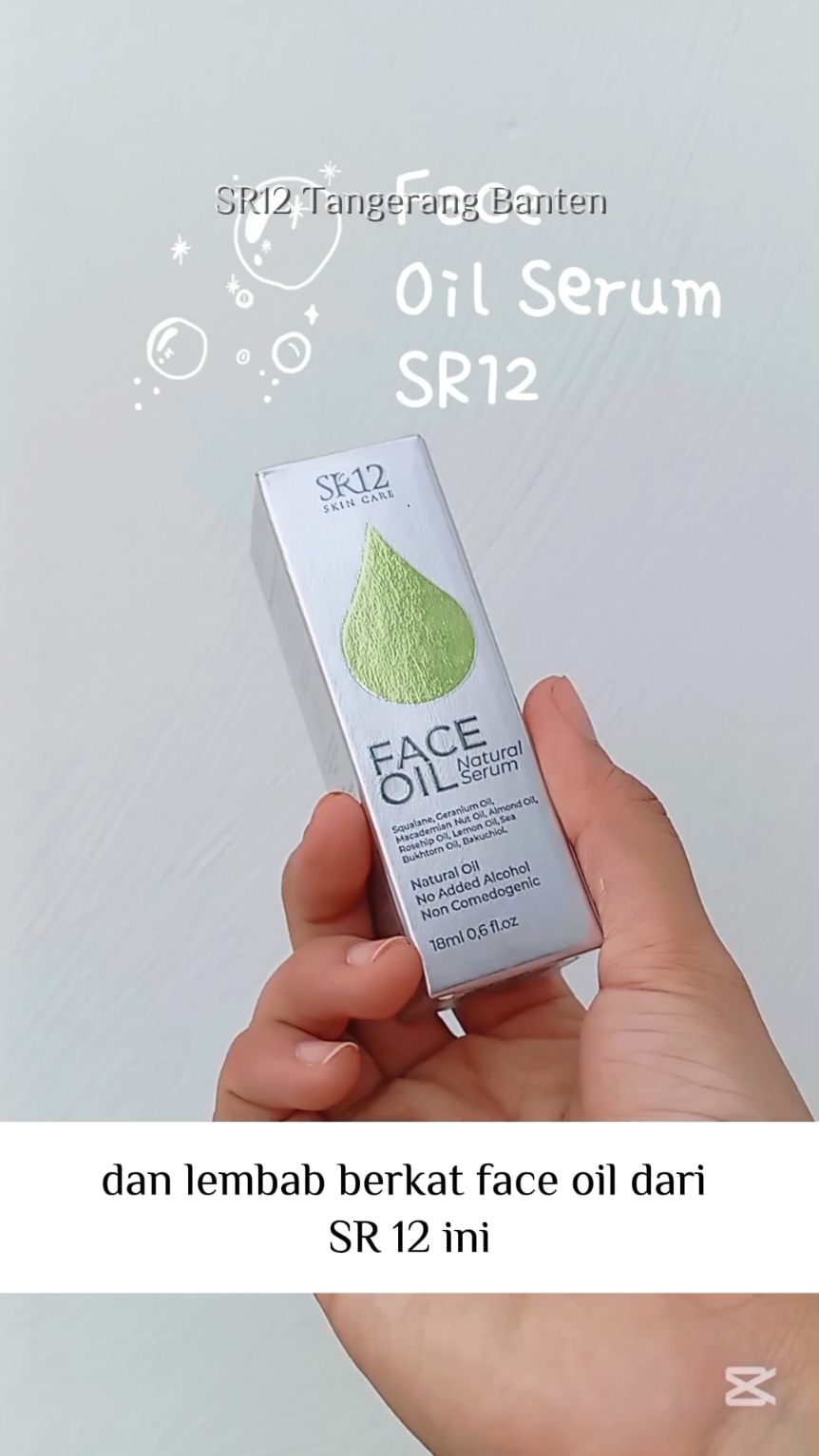 Sesuka itu sama formulasi face oil SR12 inii!!! fix, ini recomended banget apalagi yang kulit nya kering 😩💗💗💗 #faceoilsr12 #faceoil #serumsr12 #faceoilserum #essence #sr12 