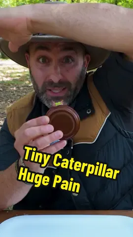 ICYMI: Our newest episode just dropped! Click the 🔗 in my bio to see me take on the wrath of not one, but TWO caterpillar stings! #coyotepeterson #bravewilderness #sting #caterpillar 