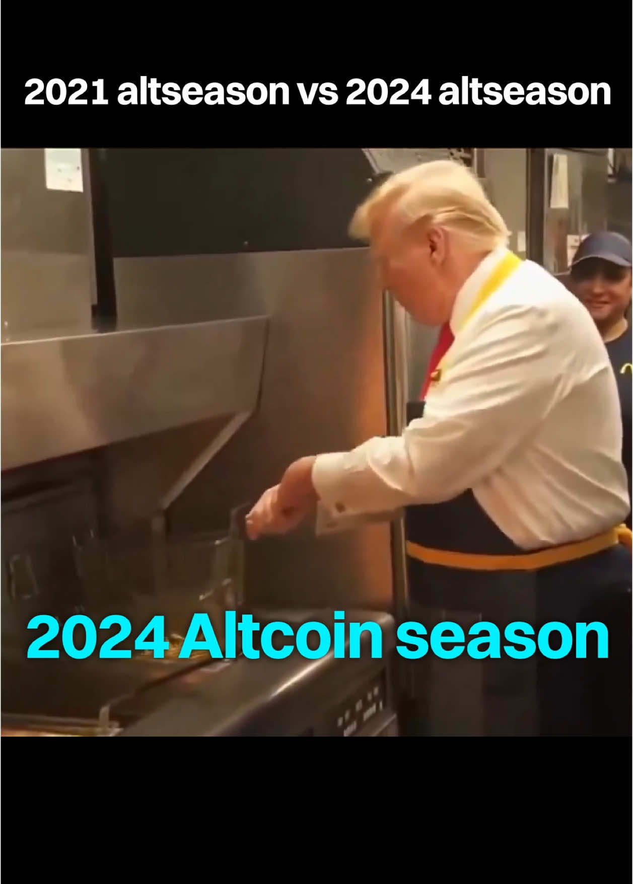 2021 altseason VS 2024 altseason 😂 #Bitget #altseason #altcoin #trump