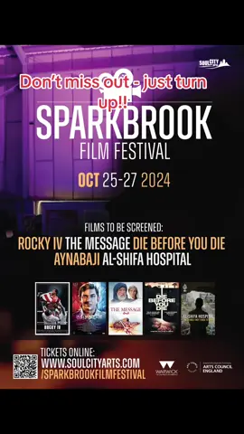 Dont miss out - Sparkbrook Film Festival - Just turn up!! Unit 1 Porthope industrial estate, porthope rd , Sparkbrook, Birmingham, B11 1JS@manpreetdarroch @aliaerosol 