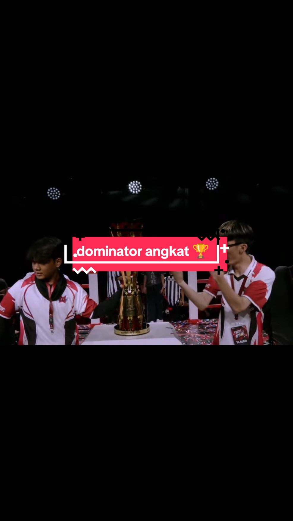 dominator angkat 🏆#dominatorvsninjayu #bettleofstars #elitecees🥴🤙 #free_fire #fyp #dominatorangkatpiala 