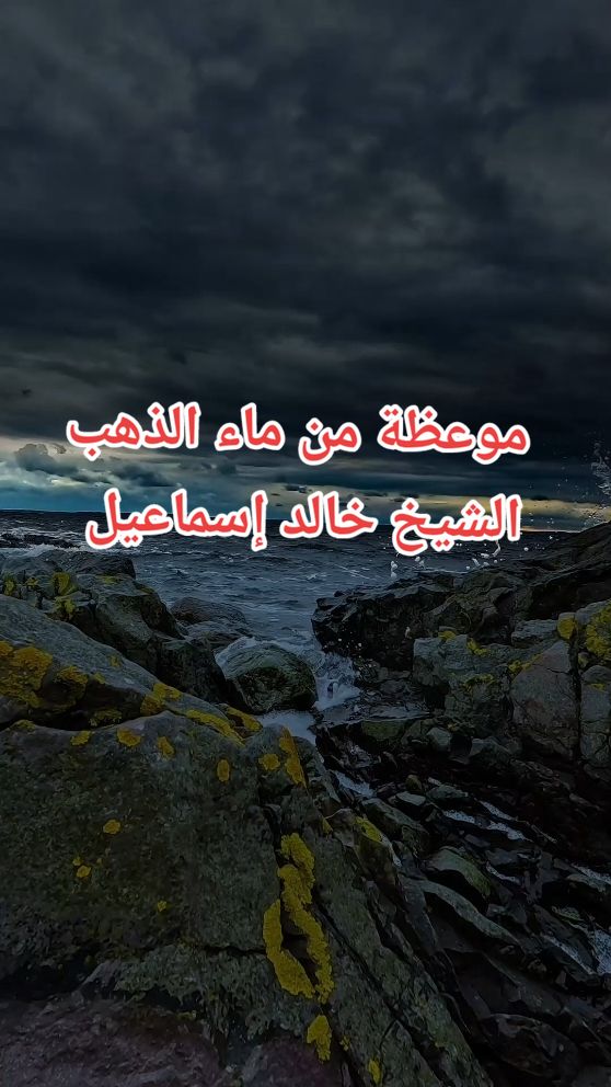 موعظة من ذهب لشيخ خالد إسماعيل  #موعظة_دينية #موعظة #الإسلام  #موعظه_دينية_مؤثرة #islamic_video #fyp #islamic  #الشيخ_خالد_إسماعيل 