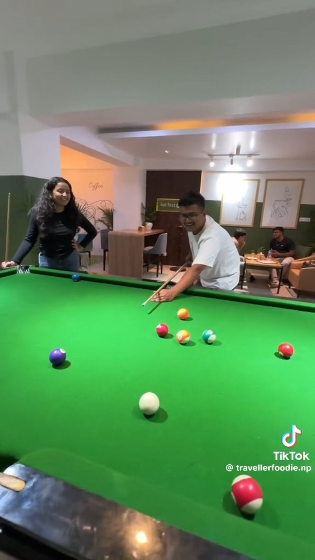 #coffee #refreshment #billiards #fyp #fypviralシ #nepalsnooker #snookerlover 