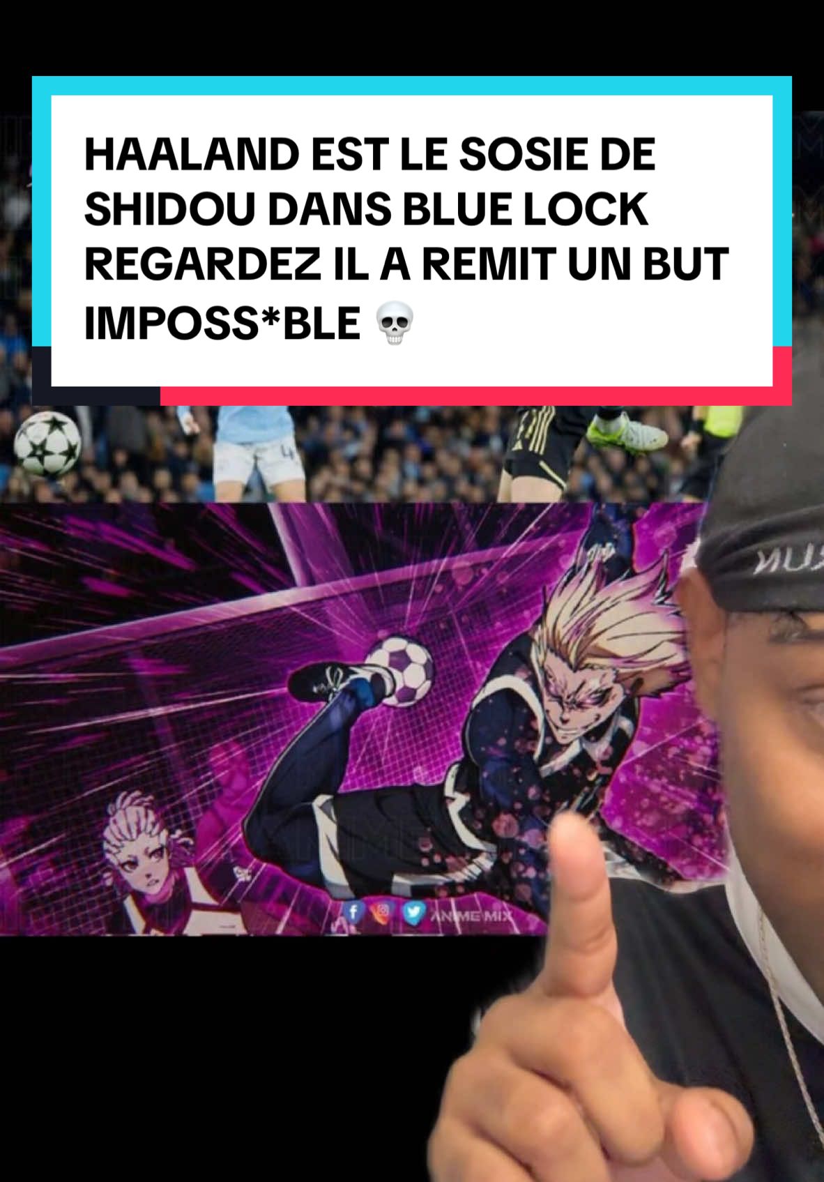 #haaland #shidou #bluelock #football #fyp #pourtoi #viral #goat #reaction #manchestercity #goal 