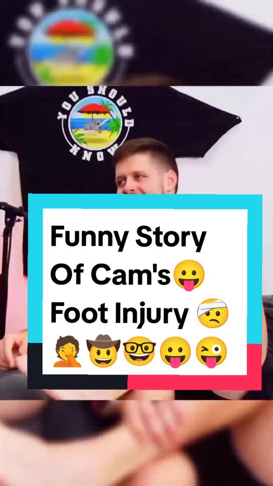 Funny Story of Cam's Foot Injury! 🤕🤦🤠🤓😛😜🦵 #ysk #yskpodcast #youshouldknow #youshouldknowpodcast #camand #camandpeyton #camandpaytoniqtest #yskpodcastrealaccount #podcast #podcasts #podcastshow #podcaststories #podcastsoftiktok #podcastlife #podcastgame #podcastcommunity #podcastcomedy #funny #funnyvideos #funnypodcast #funnypodcastmoments #funnypodcastclips #niko #nikocadoavocado #wellness #selfhelp #mindfullness #personalgrowth #healing #MentalHealth #motivation #inspiration #dongvat #khamphathegioi #kamalaharris #presidential #presidentialdebate #trump2024 #trump #news #republican #democrats #foryou #for #foryoupage #fyp #fypシ゚viral #fypage #viraltiktok #💚💚💚 #usa #usa_tiktok #usa🇺🇸 