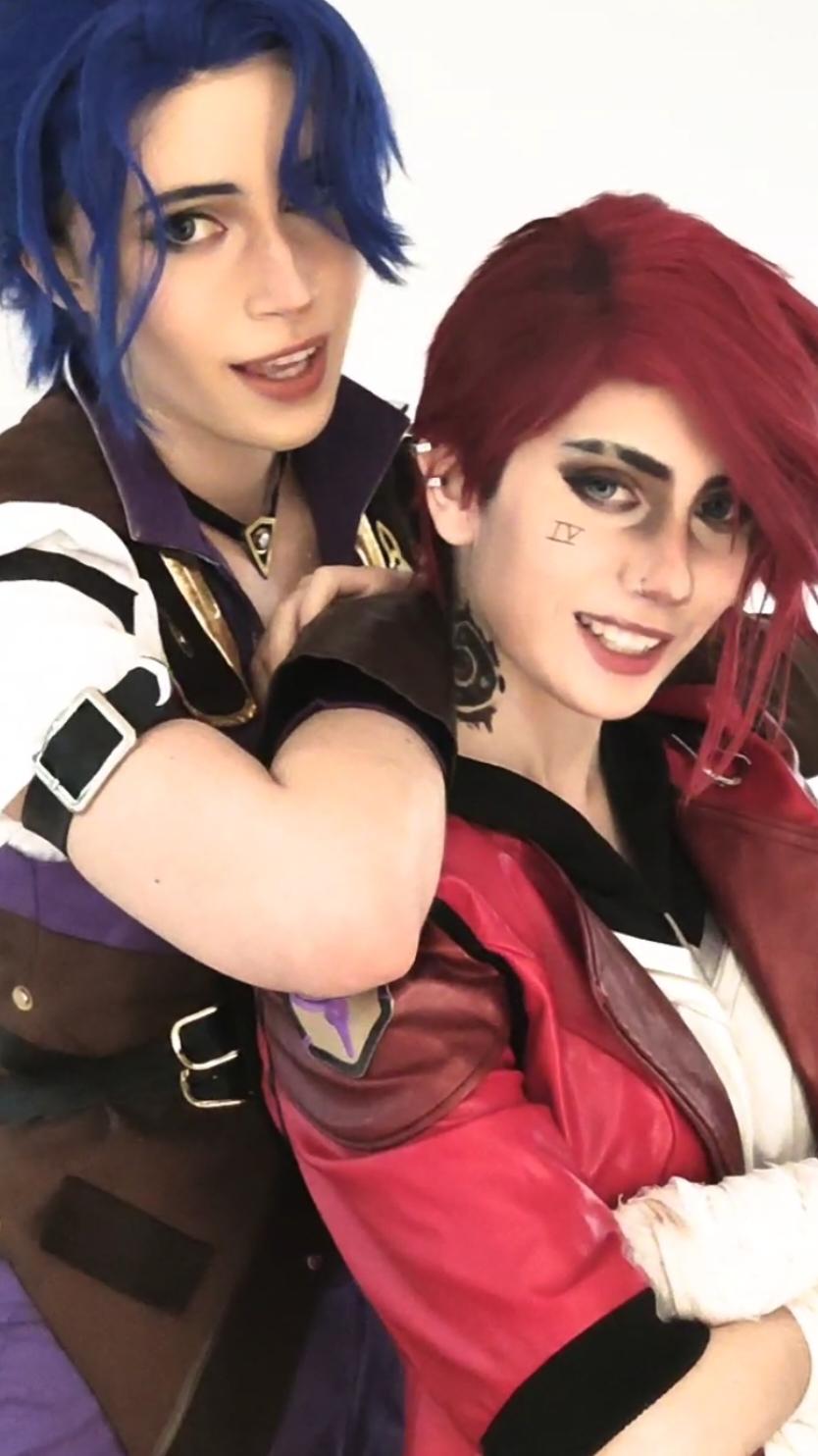 Your fav lesbians 🧁 #caitvi #vicosplay #arcane #viarcane 