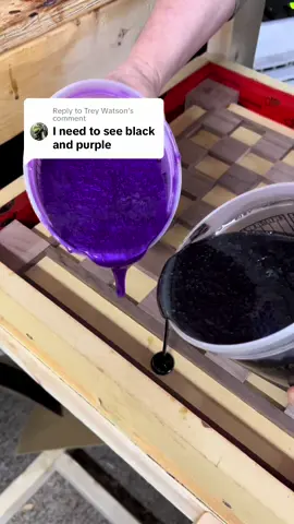 Replying to @Trey Watson Available now on TikTok Shop 🖤 💜 ♟️#woodworking #epoxyresin #chessboards #resinpour #chess #chessboard #chesstok #chesslover #epoxypour #resin #epoxy #customwoodwork #resinart #resinmold #epoxyart #epoxytable #DIY #diyproject #chesstiktok #chessgame #cozyathome #cozyhomecountdown 