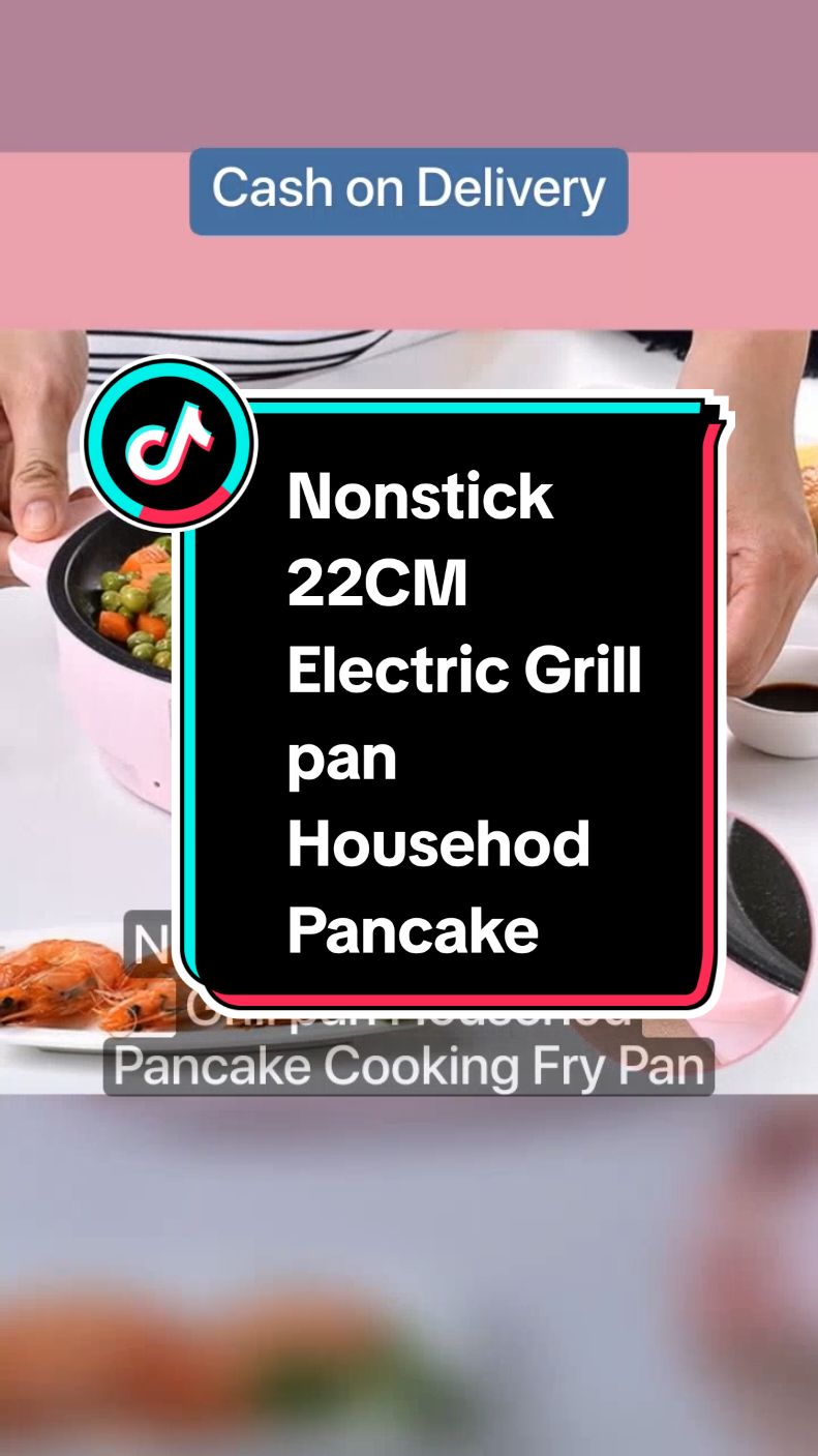 Nonstick 22CM Electric Grill pan Househod Pancake Cooking Fry Pan #nonstickpan #electricgrill #fypシ゚viral #fypspotted 