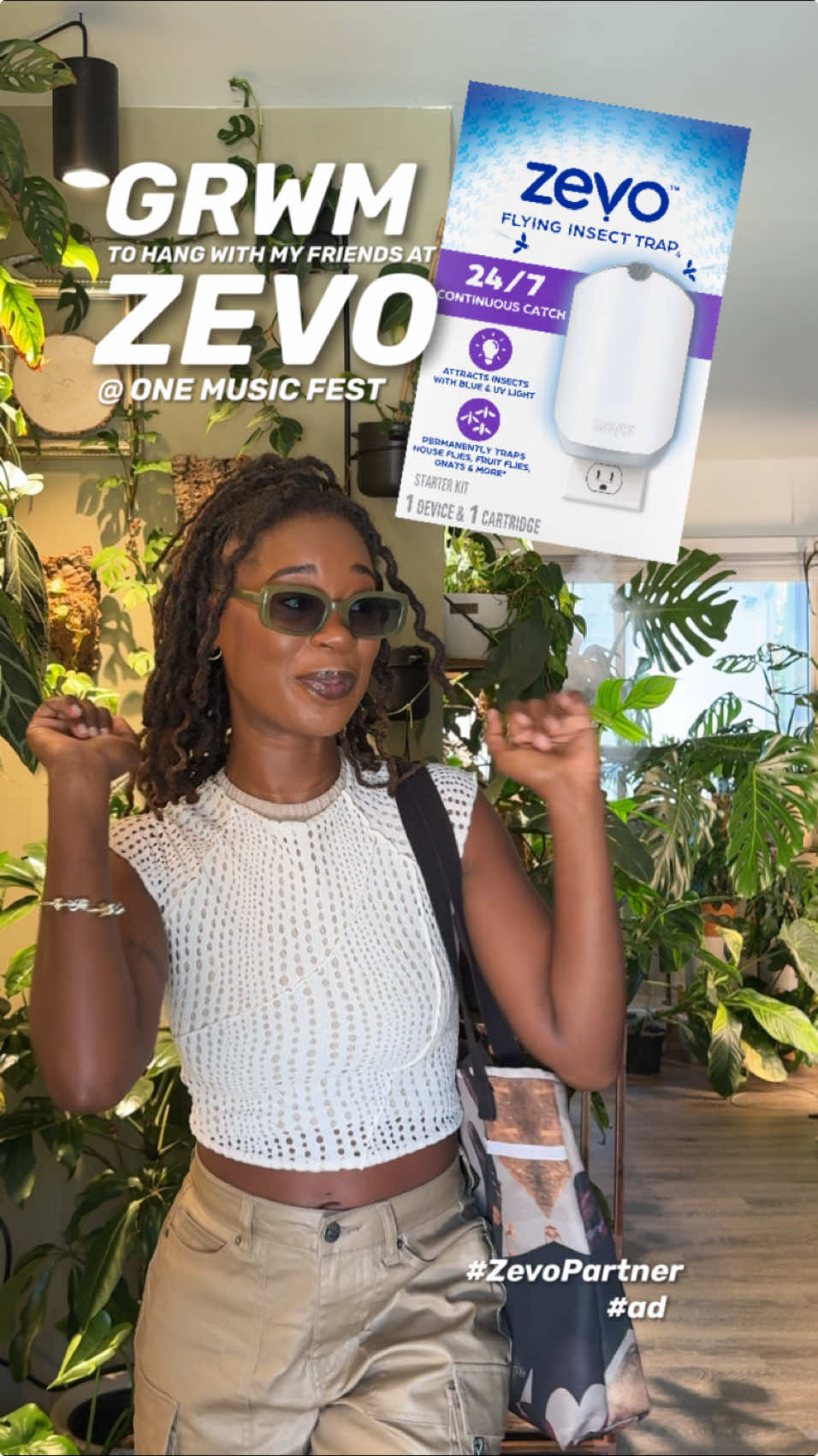 #ad GRWM to pull up to @zevo and @proctergamble 