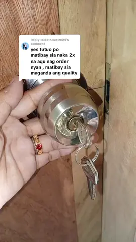 Replying to @beth.castro04 doorlockset na bagsak presyo #98pesos 98 pesos #doorlock door lock 