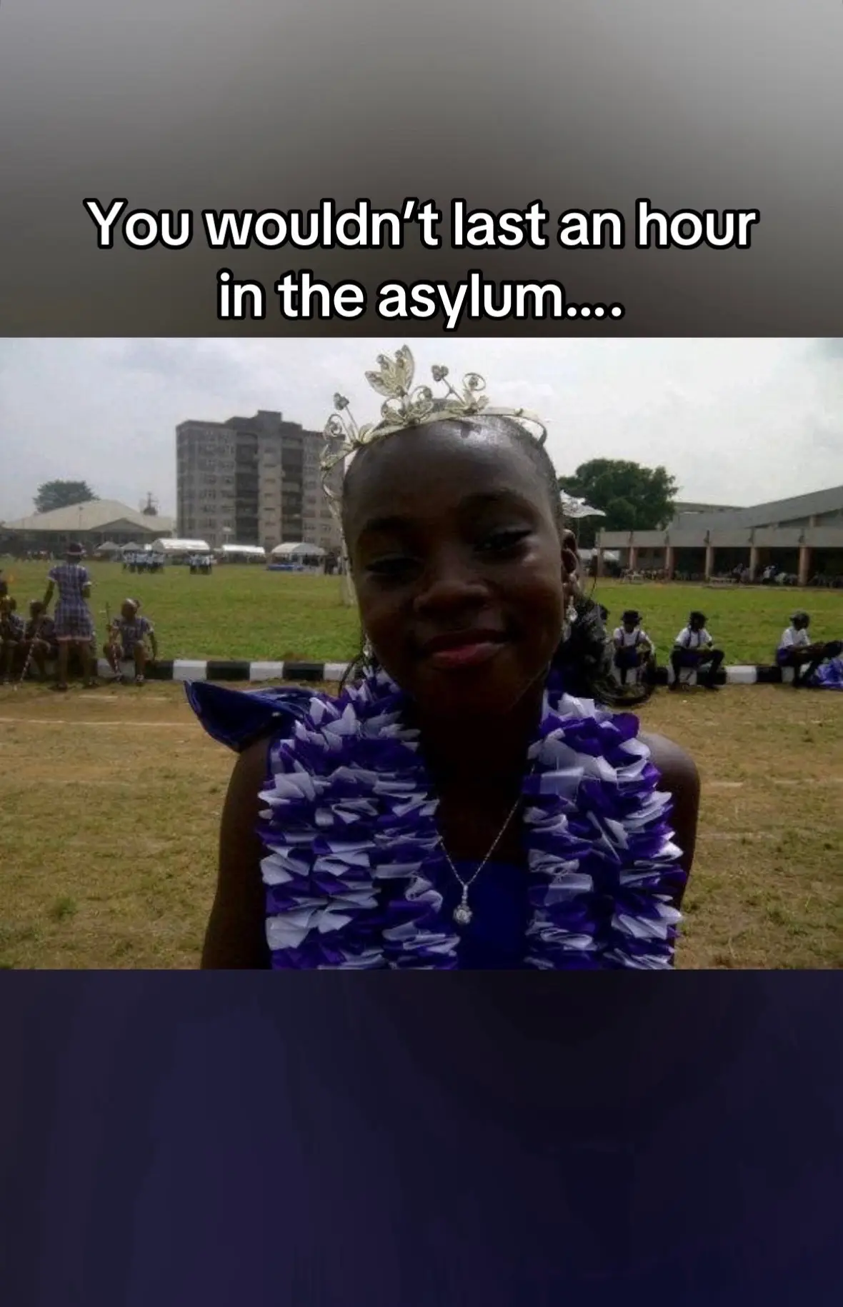 Ngl life was sweet with a school mother who was a prefect and had clout. Senior Adasa wherever you are, I’ll always love you🥹 my sister used to come visit and I’d hide in the trunk so I could escape for the weekend and she used to take me to igbo highlife shows to eat catfish peppersoup. All the teachers loved me cos my mom used to buy them stuff from London. I’ll never forget when I won the vote to be Toilet Captain so I’d have power, iykyk 🙂‍↕️lowkey sad I didn’t get to graduate tho only cos I wanted to wear the tight mini skirt and be a prefect too. Boarding school taught me a lot including how to be selfless, street smart, and hustle. Confidently, I can say this experience contributed heavily to  who I am today.  #queenscollege #queenscollegeyaba #lagos #boardingschool #naijatiktok #princess #qcog 