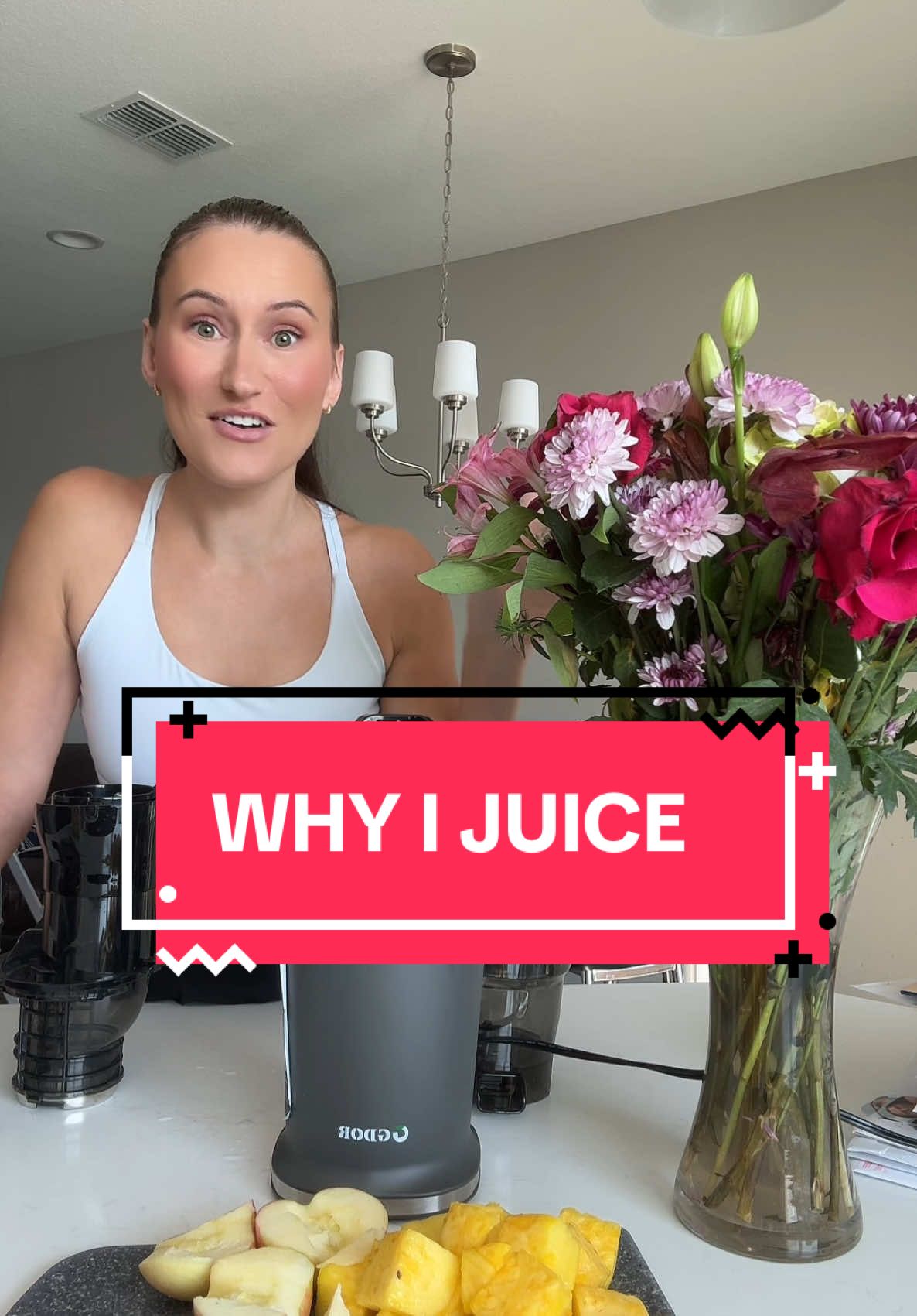 The real reason why I jouice 🙌🏼😋🫶🏼 20% OFF THIS WEEKEND #gdorjuicer #juicing #juicingrecipes #juicingforhealth #momlife #moms 