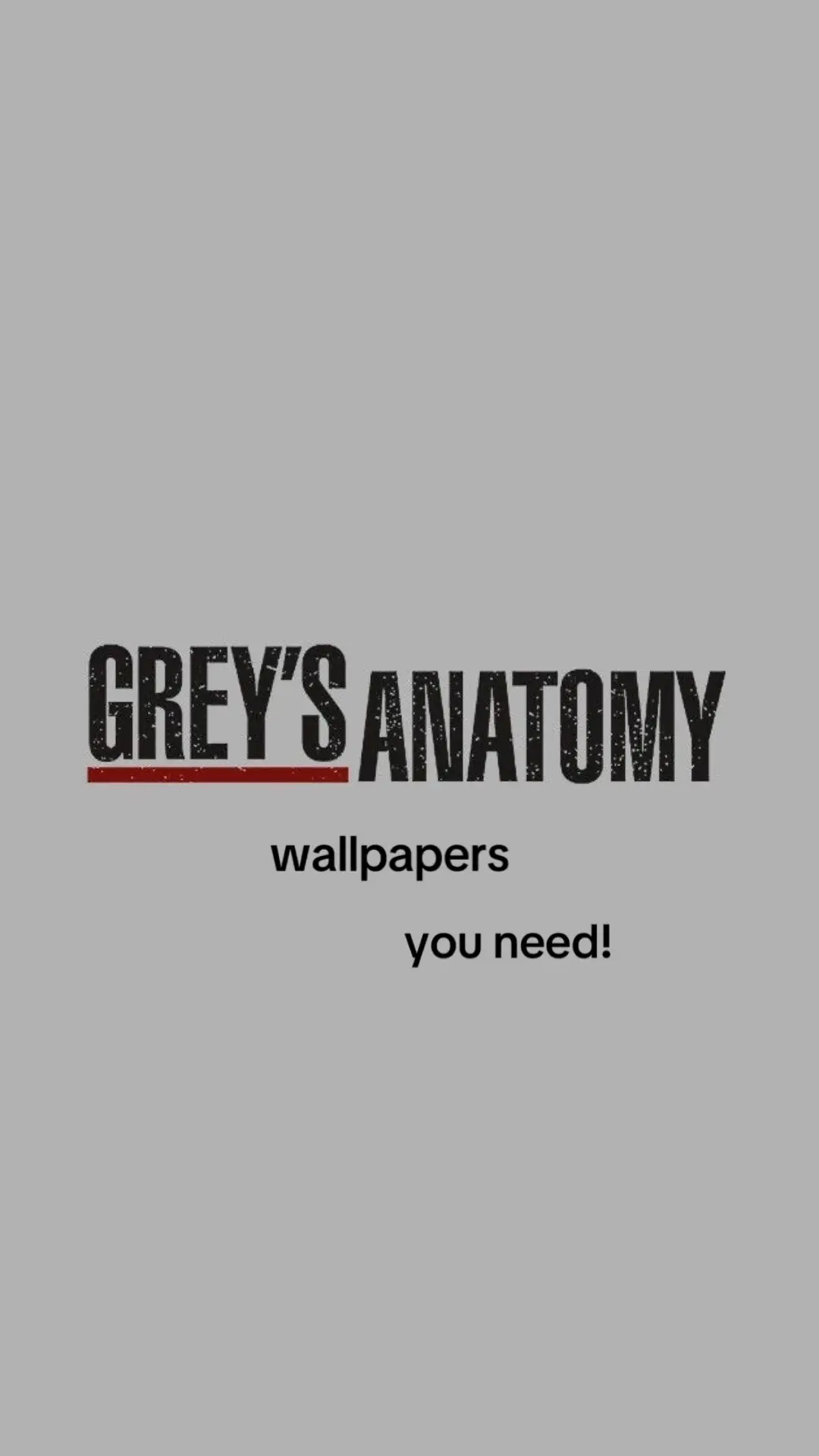 Which show or movie should I do next? #wallpapers #greysanatomy #greysabc #fyp #getthisonthefyp 