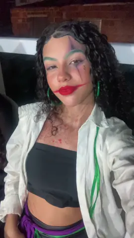 😛 #fypシ゚ #viral #coringa #halloweenlook #cacheada #foryou 