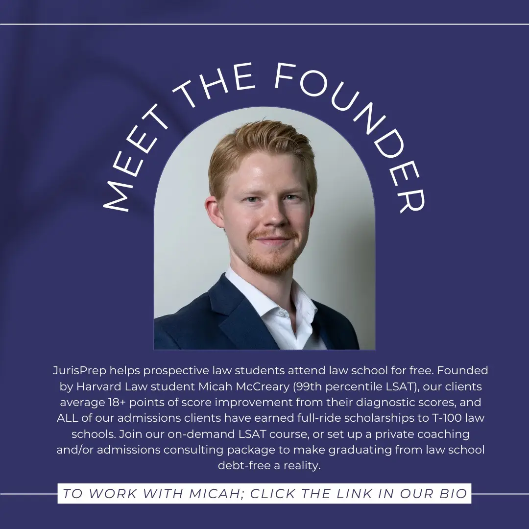 Meet Micah McCreary. Micah grew up in Phoenix, Arizona, and graduated summa cum laude from Barrett, the Honors College at Arizona State University. He has earned degrees in English Literature, French, Political Science, and Chinese. Over the last few years, he has lived in both France and Taiwan and speaks French and Chinese fluently. He is now a 3L at Harvard Law School. In his free time, he enjoys reading, studying languages, trying new restaurants, golfing, and playing baseball. Go Diamondbacks! #lsatprep #lsat #lsattips #lawyer #lawyersoftiktok #lawyertiktok #lawschool #lawstudent 