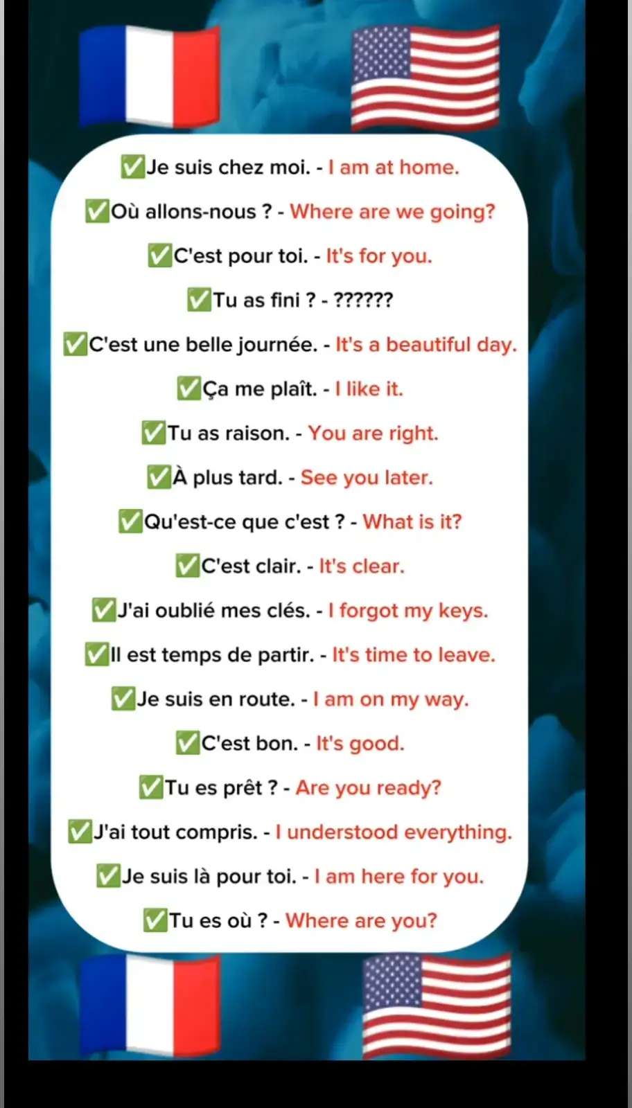 #apprendre #lefrançais 