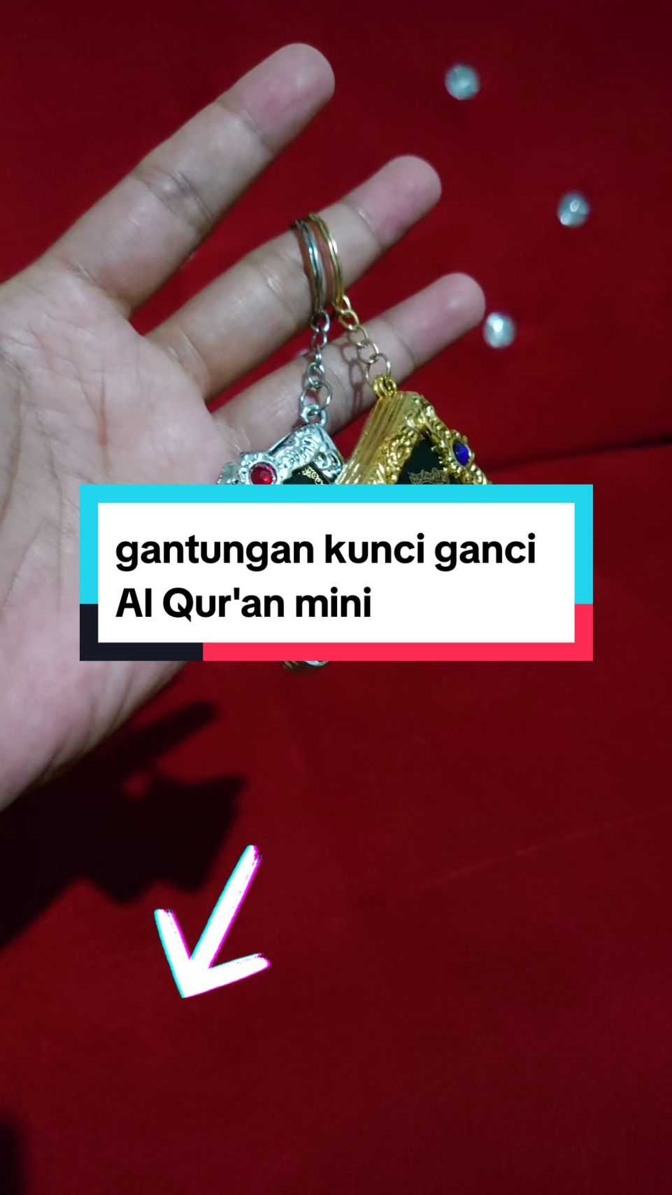 ganci gantungan kunci  gantungan kunci Al Qur'an  ganci Al Qur'an mini #livemurah #wibgajian #wibgajiansale #wibgajian🔥 #gancialquran #gantungankuncialquran #alquranmini 