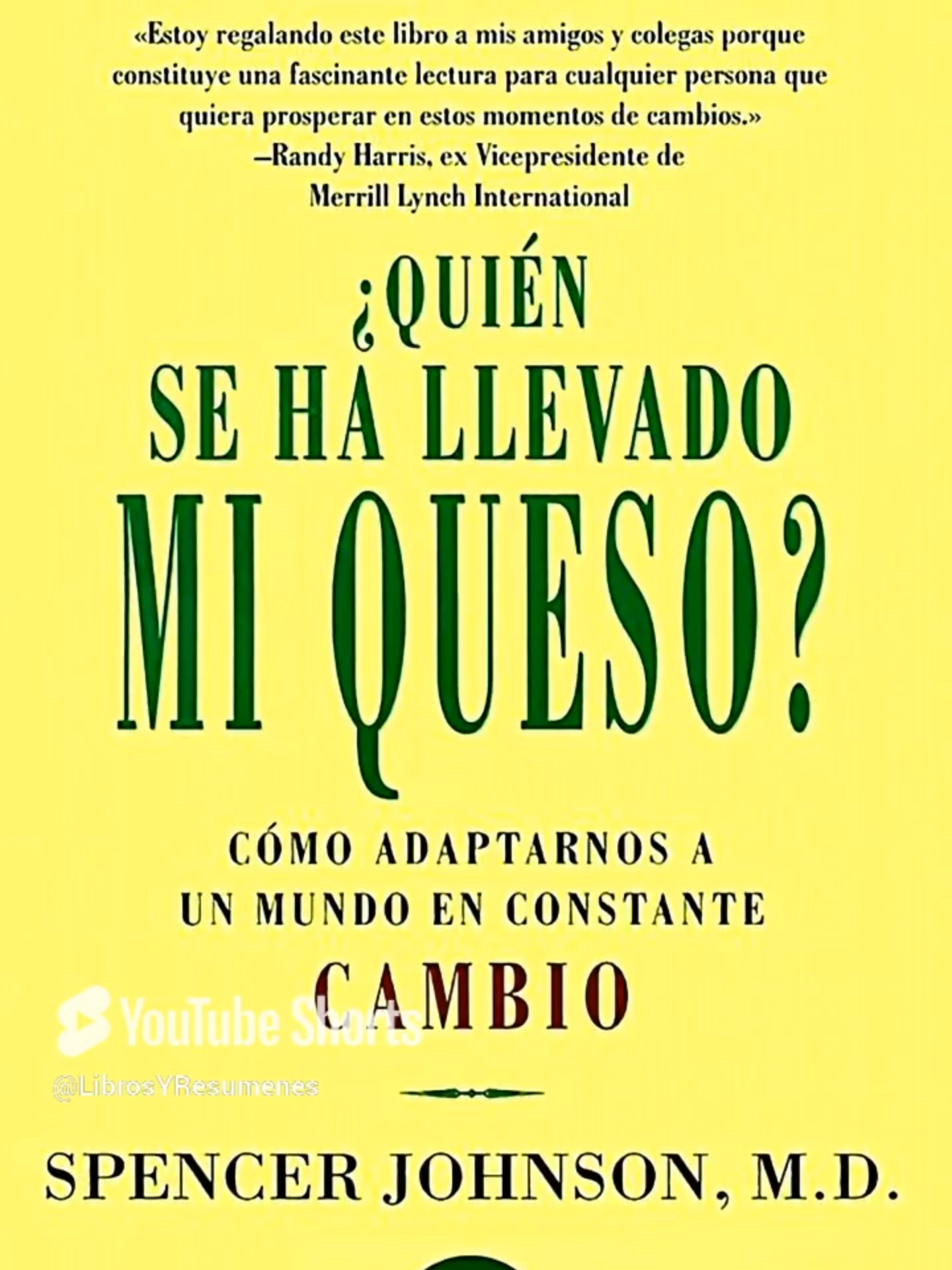 ¿QUIEN SE HA LLEVADO MI QUESO? - RESUMEN SIN SPOILER EN 1 MINUTO