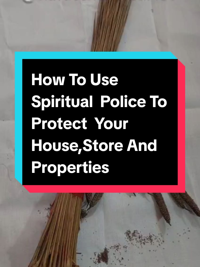 To protect your house, shop, or properties using the ancient method of Spiritual Police, you’ll need just a few basic items. This method is rooted in traditional practices that channel protection and repel harmful intentions, thieves, and even negative spiritual forces. First Direction: Buried Protection 1. Items Needed: An old used broom 7 pieces of palm rasta (dried, thin palm fronds) White cloth or material 2. Instructions: Step 1: Gather the old broom and palm rasta. Lay them together and wrap them tightly in the white cloth, forming a bundle. Step 2: Hold the bundle in your hands and speak your intentions clearly. Focus on words of protection and safety for your property and the people within it. State your desires for the broom to act as a barrier against thieves, harm, and negative energy. Step 3: Choose a place to bury this bundle, either near the entrance of your home or at the center of the property. Make sure to perform this direction on your birth day (the day of the week you were born) for it to hold maximum spiritual power. Step 4: Bury the bundle during a time that feels spiritually significant to you—morning, evening, or night, based on what time resonates with your energy. Second Direction: Hanging Protection 1. Items Needed: Another old used broom (or the same one, if preferred) 2. Instructions: Step 1: Take the old broom and hang it upside down at the entrance of your gate or the main entrance to your property. This upside-down position is believed to create an energetic barrier, confusing and repelling anyone who intends harm. Step 2: The hanging broom also acts as a warning to spiritual forces or negative energies. By positioning it this way, it serves as a silent guard that deters thieves, harmful spirits, and malevolent energies from crossing into your property.