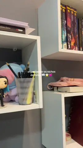 detox em pequenos cantos do quarto 🫧🫧🫧 dessa vez: nichos #cadernostudies #percyjackson #livros #organizacao #quarto #girls #foryou 