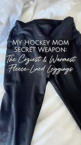 My hockey mom secret weapon? Fleece-lined leggings. I’ve tried so many, but these are hands down the warmest and so comfortable. I never head to the rink without them! If you’re a hockey mom braving the cold, these are a must-have. #HockeyMom #FleeceLeggings #StayWarm #WinterGear #RinkReady #hockey 