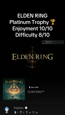 ELDEN RING Platinum Trophy 🏆 “Lord of Frenzied Flame” ending 🔥 #GamingOnTikTok #trophy #platinumtrophy #ps5 #playstation #fyp #viral #trending #psplus #eldenring #eldenringgameplay 
