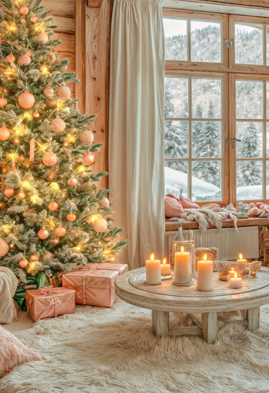 Cozy for Christmas ☺️🎄 #christmasvibes #christmas #christmasiscoming #christmas2024 #xmastiktok #christmascountdown #christmastiktok #cozyathome #cozylittlechristmas #cozyvibes #scenery #dream #dreamhome 